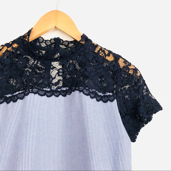 Zara Lace Side-Tie Top - Picture 4 of 8